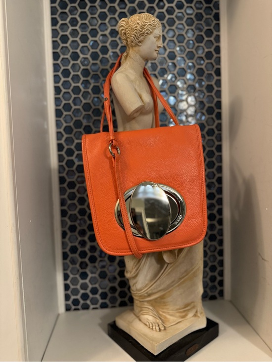 Bodhi Handbags - BODHI Vibrant Orange Leather Handbag - Registered Serial BBW00008696